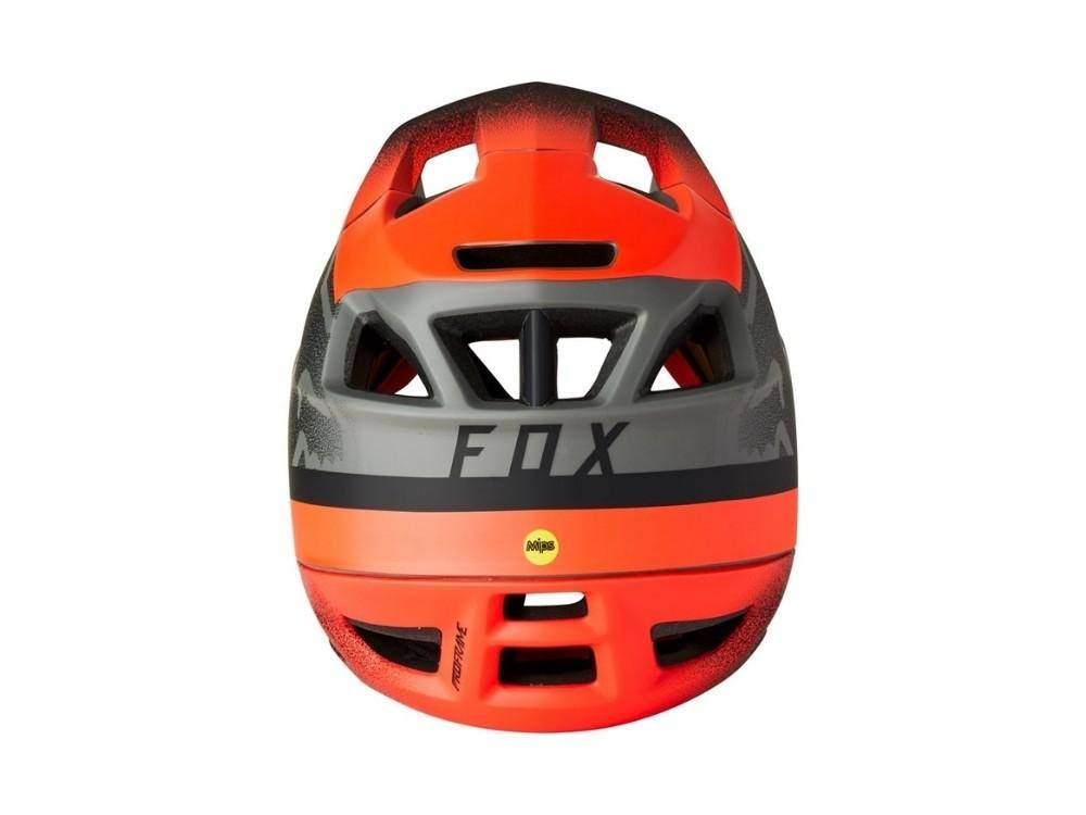 Fox Racing Proframe Helmet Vapor in Silver/Black