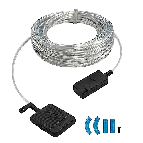49.2ft/15m One Invisible Connection Optical Cable (Newest Model) VG-SOCR15/ZA for Samsung TV QN43-85 inches LS03CA LS03BA LS03AA QLED 4K The Frame TVs