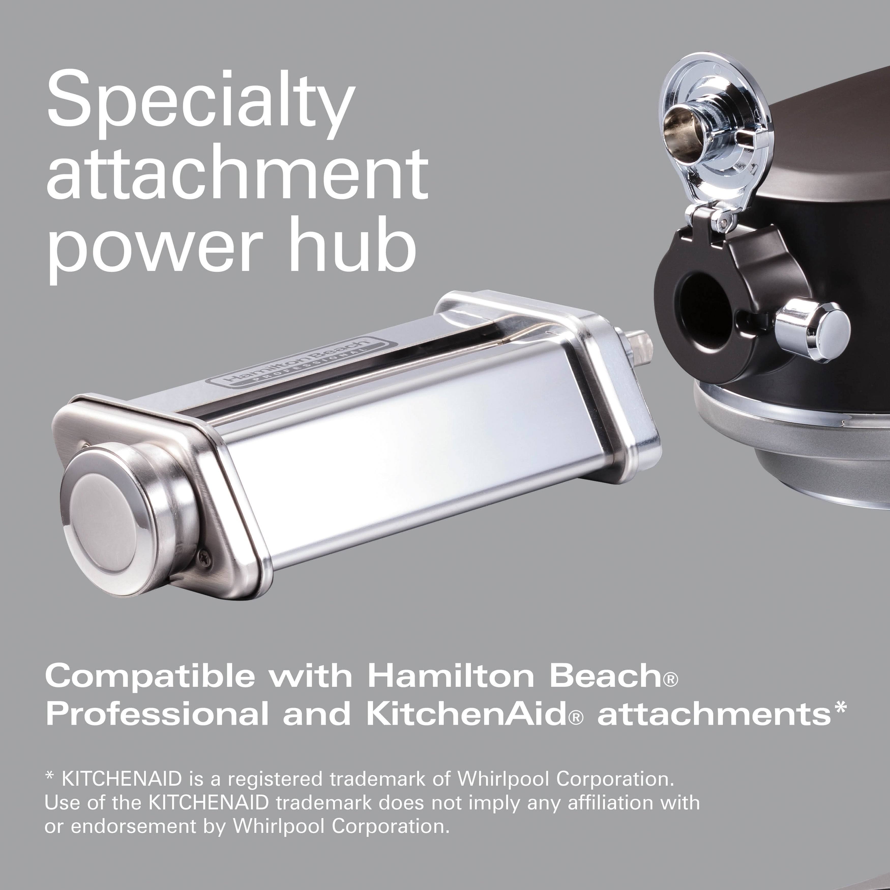 Hamilton Beach Professional 5 Quart 12-Speed All-Metal Stand Mixer