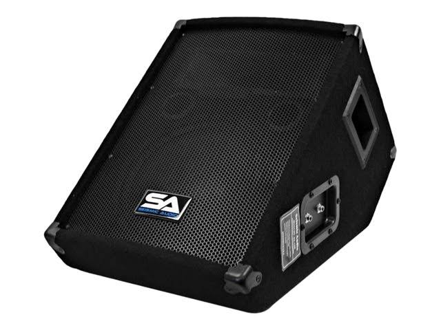 Seismic Audio Two 10x22 Floor Monitors Studio/Stage New Pa/dj Speakers - SA-10M