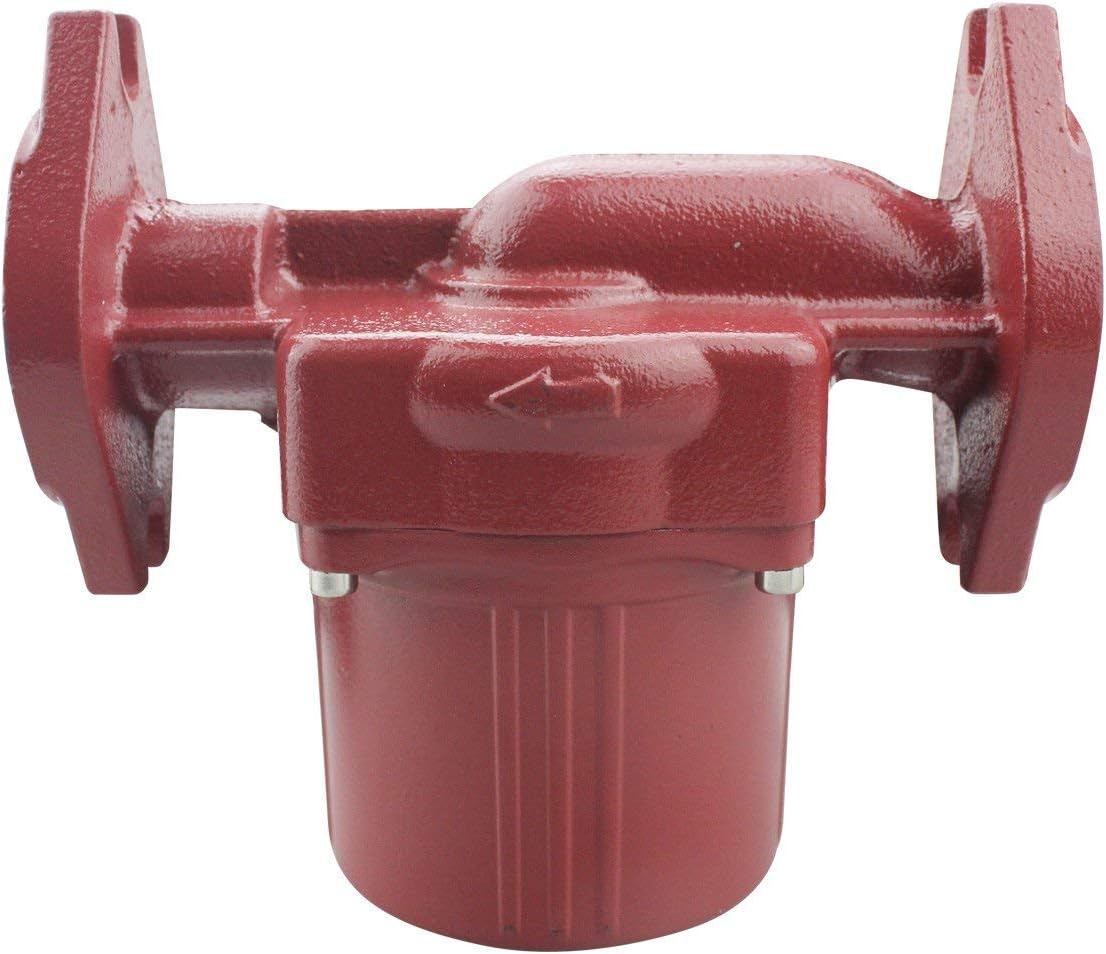 BACOENG 115V Flanged 3-Speed Recirculating Pump, Hot Water Circulation Pump for Water Heater System