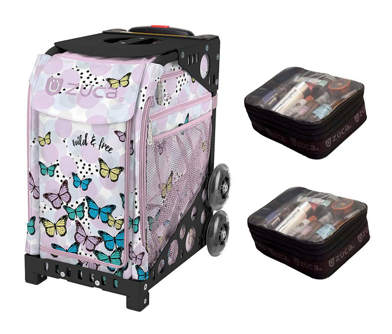 Zuca Sport Bag - Wild u0026 Free with Gift 2 Small Utility Pouch, Pink