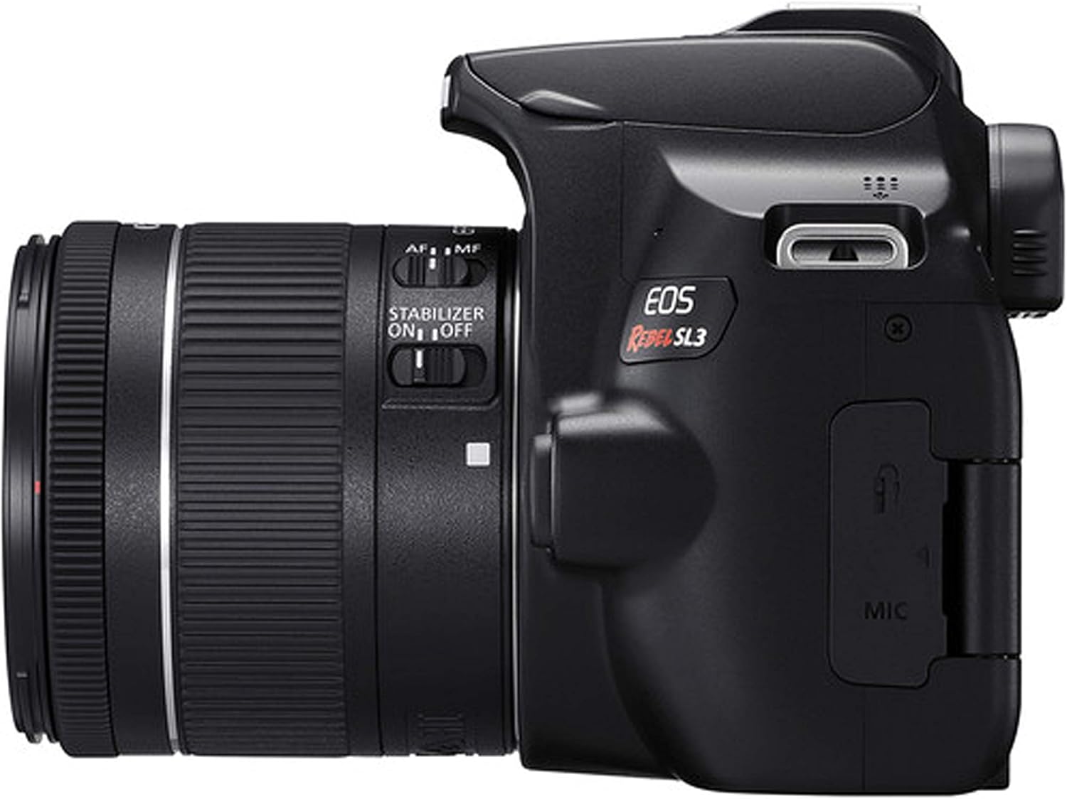 Canon EOS Rebel SL3 DSLR Camera w/EF-S 18-55mm F/4-5.6 STM Zoom Lens + 55-250mm f/4-5.6 is STM Lens + 420-800mm Super Telephoto Lens + 64GB Memory, Case, Tripod, Flash, Remote (38pc Bundle) (Renewed)