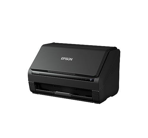 Epson Workforce ES-400 II Color Duplex Desktop Document Scanner for PC and Mac, with Auto Document Feeder (ADF) and Image Adjustment Tools, ES-400 II
