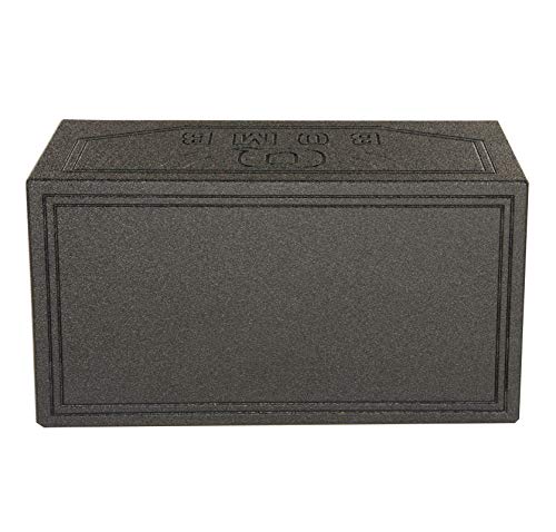 Q Power Q Bomb Series 15 Inch Ported Car Subwoofer Sub Box Enclosure with Single Vented Chamber Design and Black Bed Rhino Liner Spray Finish, Black