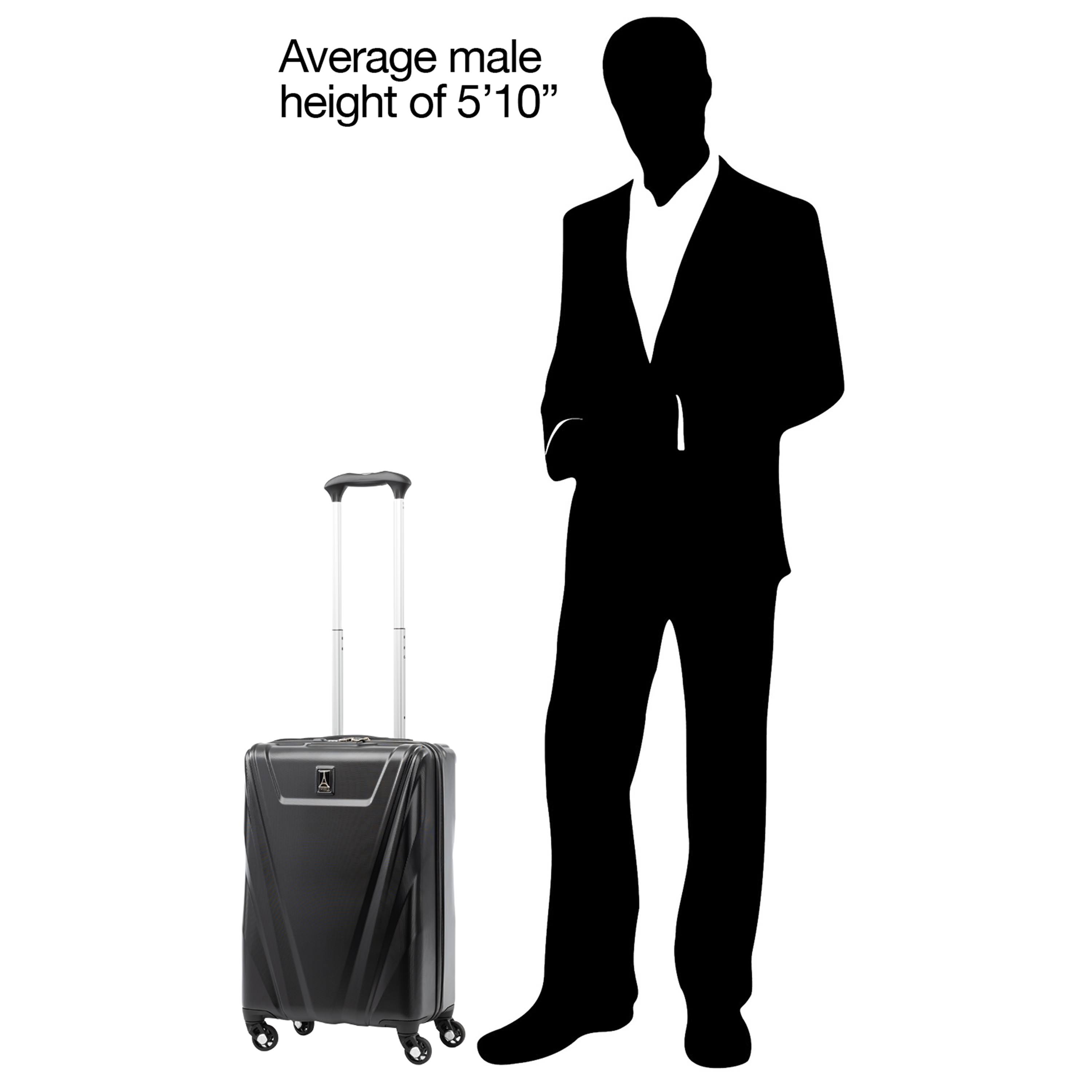 Travelpro Maxlite 5 Carry on Hardside Spinner Black
