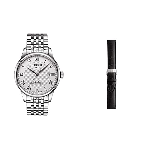 Tissot Mens Le Locle Stainless Steel Dress Watch