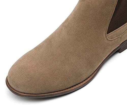 Jousen Men's Chelsea Boots Lightweight Casual Chukka Ankle Boots Classic Elastic Dress Boots For Men
