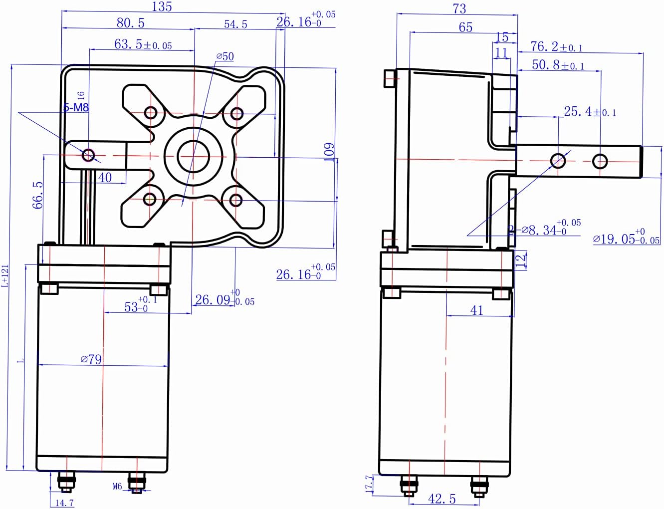 Mytee Products 900W 60:1 Tarp Motor for Dump Truck Tarp Systems with Chrome Cover 12VDC / 47 AMPS / 60 RPM (1 Year Warranty)
