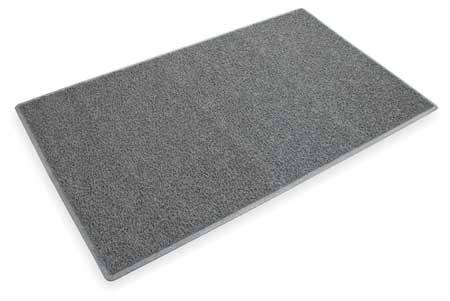 3M 8100 Nomad Heavy Traffic Unbacked Scraper Matting, Gray, 3 ft x 5 ft, 1/Case