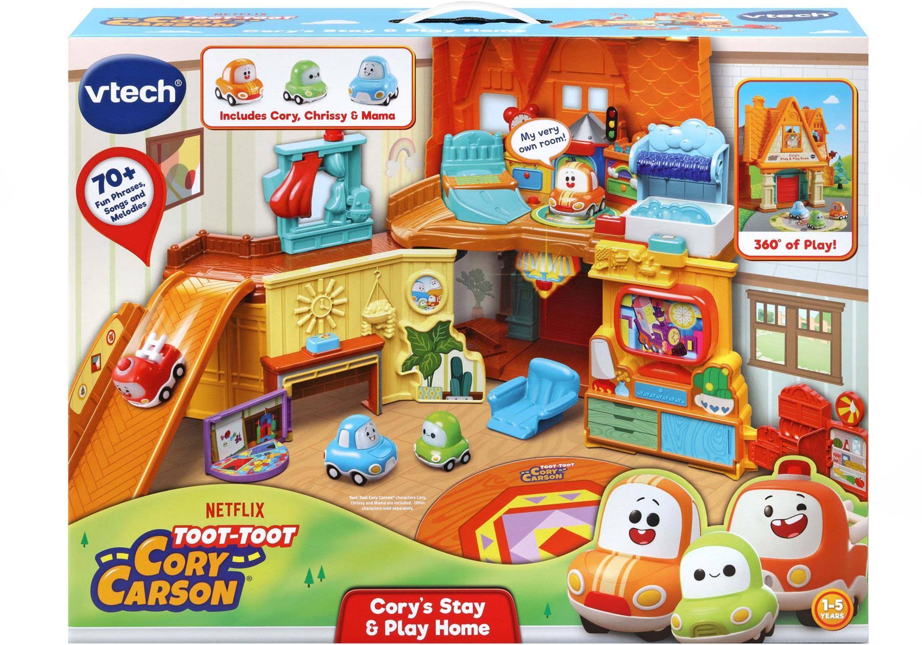 Vtech Kids Toot-Toot Cory Carson Cory’s Stay u0026 Play Home