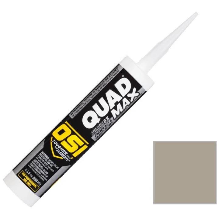 OSI Quad Max Window Door Siding Sealant Caulk 10oz Green 706 12ct