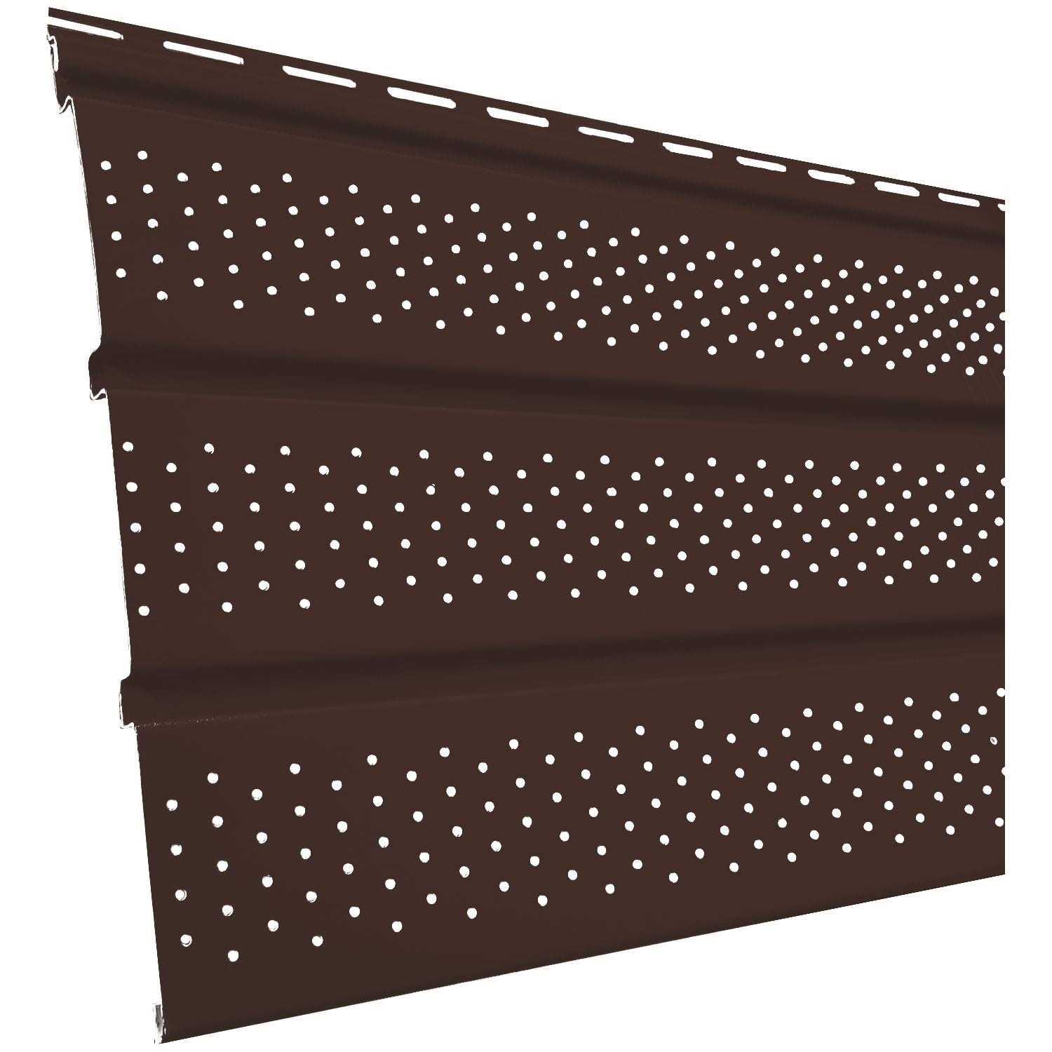 Polaris 12 Inch Smooth Vented Vinyl Soffit