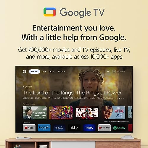 Sony BRAVIA XR Class Full Array LED 4K HDR Google TV (2023) (Renewed)