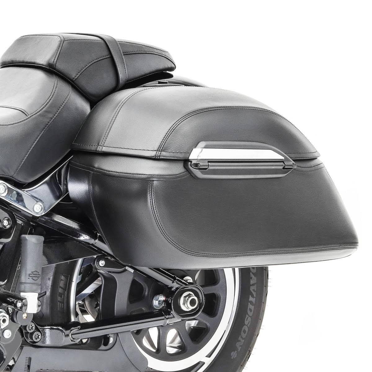 Side Case Set Harley Sportster 1200 T Superlow Craftride K3 33Ltr in Black