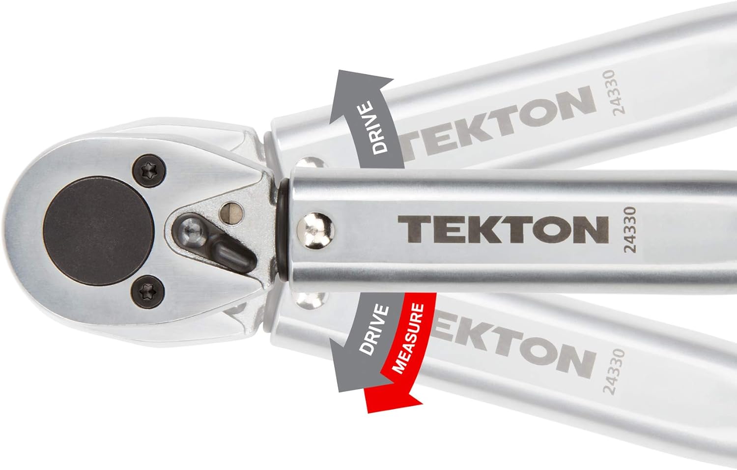 TEKTON 3/8 Inch Drive Click Torque Wrench (10-80 ft.-lb.) | 24330 Pack of 2