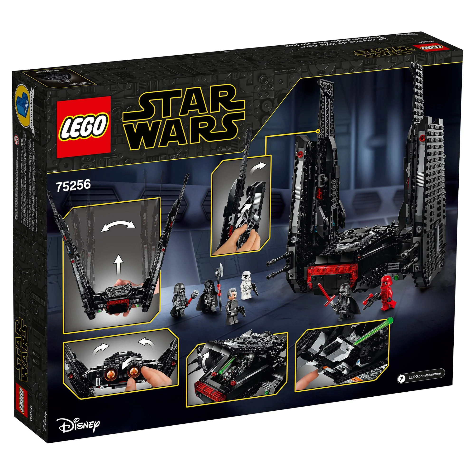 LEGO Star Wars: The Rise of Skywalker Kylo Ren's Shuttle 75256