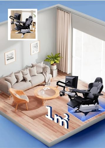 Ergonomic Gaming Chair Zero -gravity Computer Workstation Simple Computer Cockpit Video Entertainment and Leisure Chair (Single display frame)