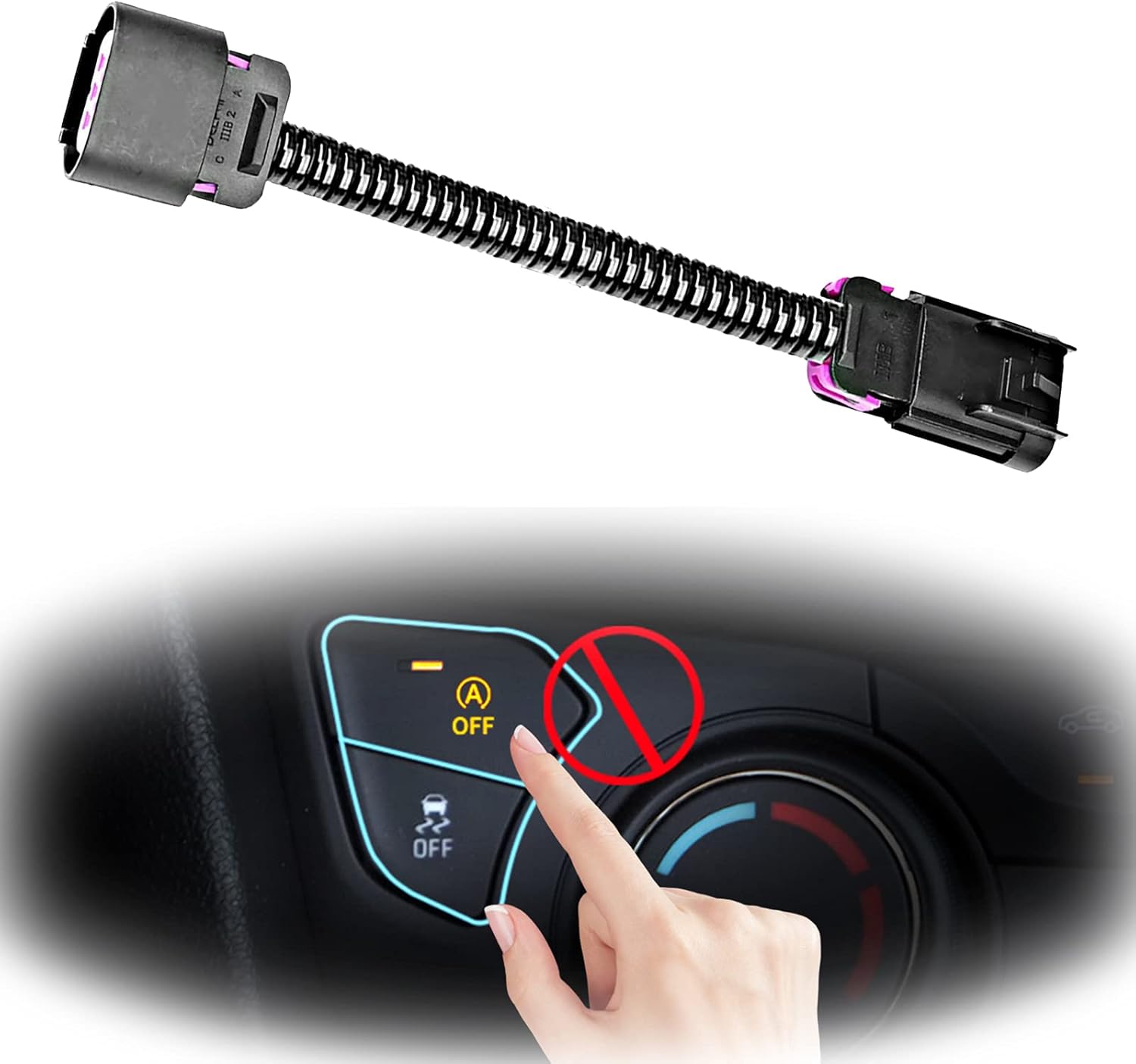 Auto Start Stop Eliminator/Delete/Disable for Chevrolet Equinox (2019-2021)/Malibu (2019-2021)/Cruze (2019-2021) and for Cadillac XT4 (2018-2021)/XT5 (2019-2021)/XT6 (2018-2021)
