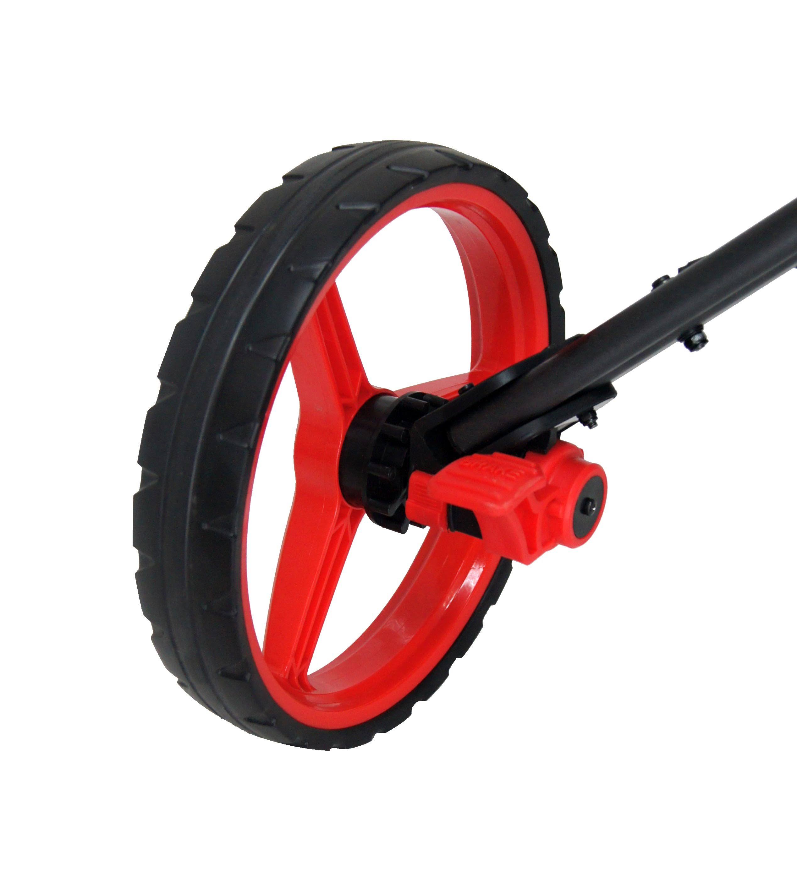 Cube Cart 3 Wheel Push Pull Golf Cart - Two Step Open/Close - Smallest Folding Lightweight Golf Cart in The World - Choose Color