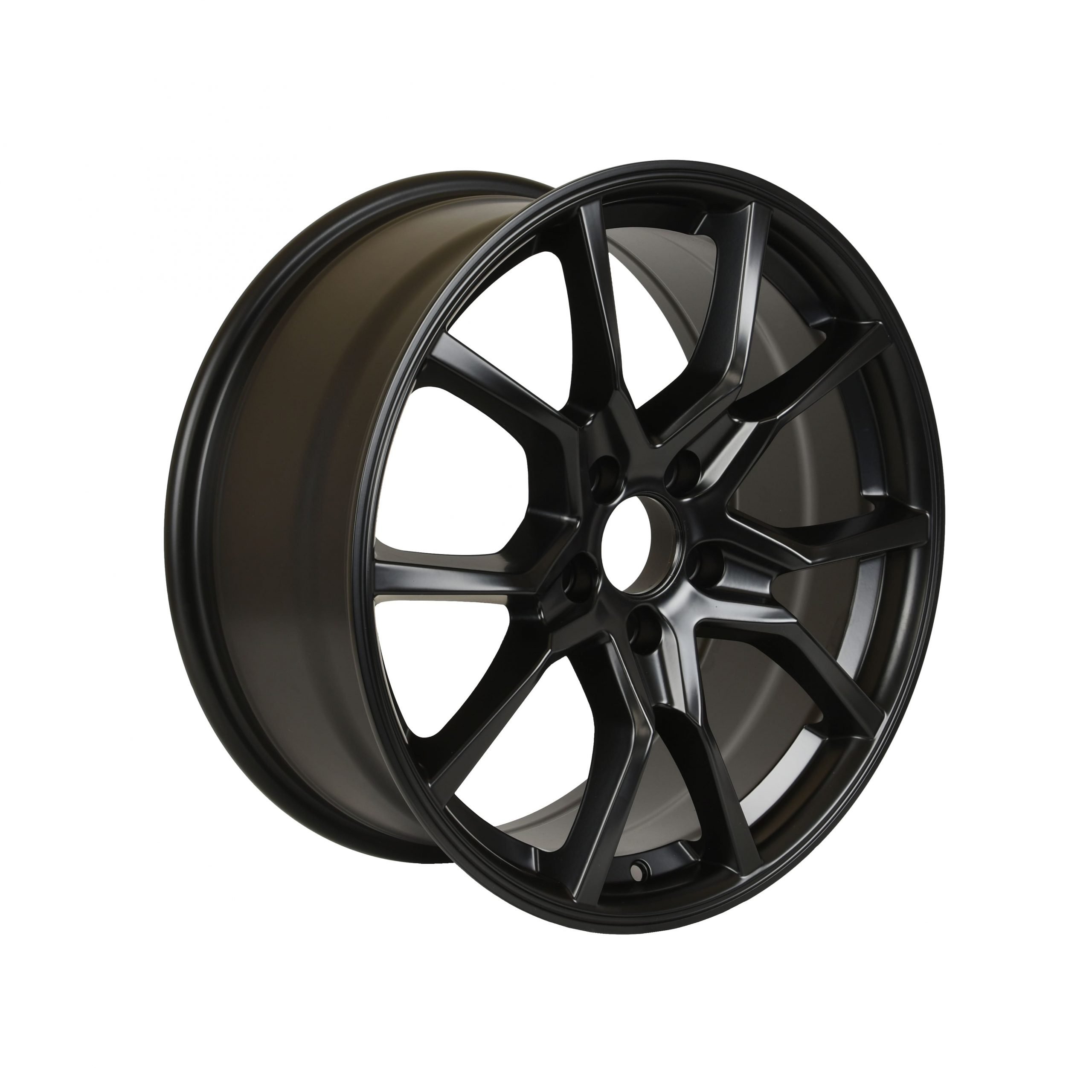 New 18" x 8" Replacement Black Alloy Wheels fits Honda 5x114.3 ET41 (Set of 4)