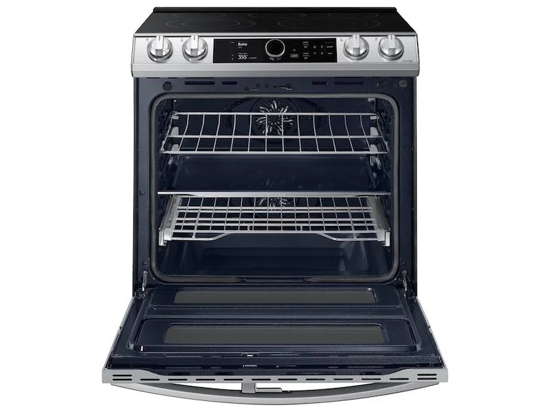Samsung NE63T8751SS 6.3 Cu. Ft. Flex Duo Stainless Front Control Slide-In Electric Range