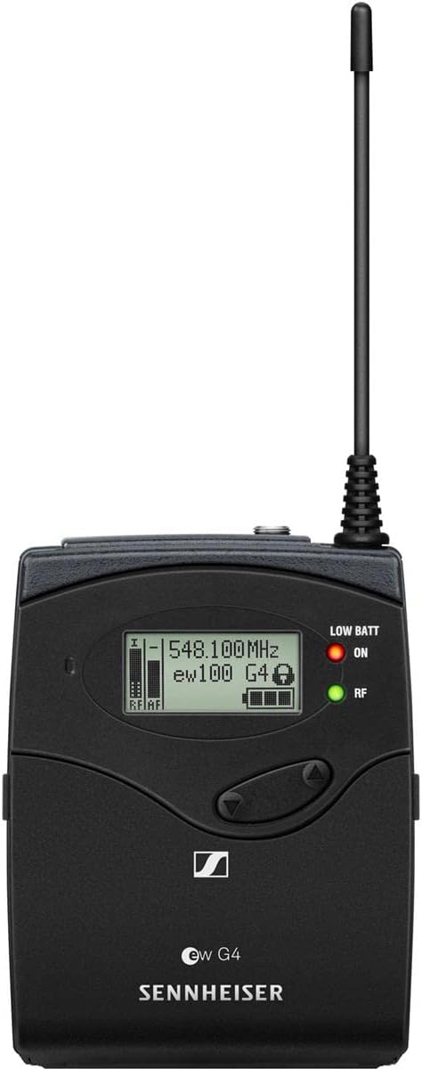Sennheiser EW 112P G4 – G Omni-directional Wireless Lavalier Microphone System,Black
