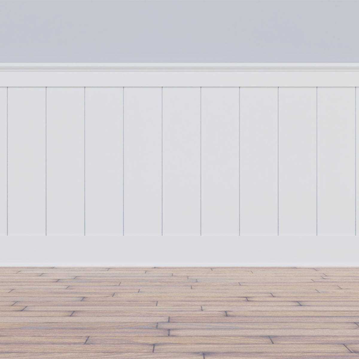 Deluxe Shiplap 96 PVC Wainscot Kit Ekena Millwork