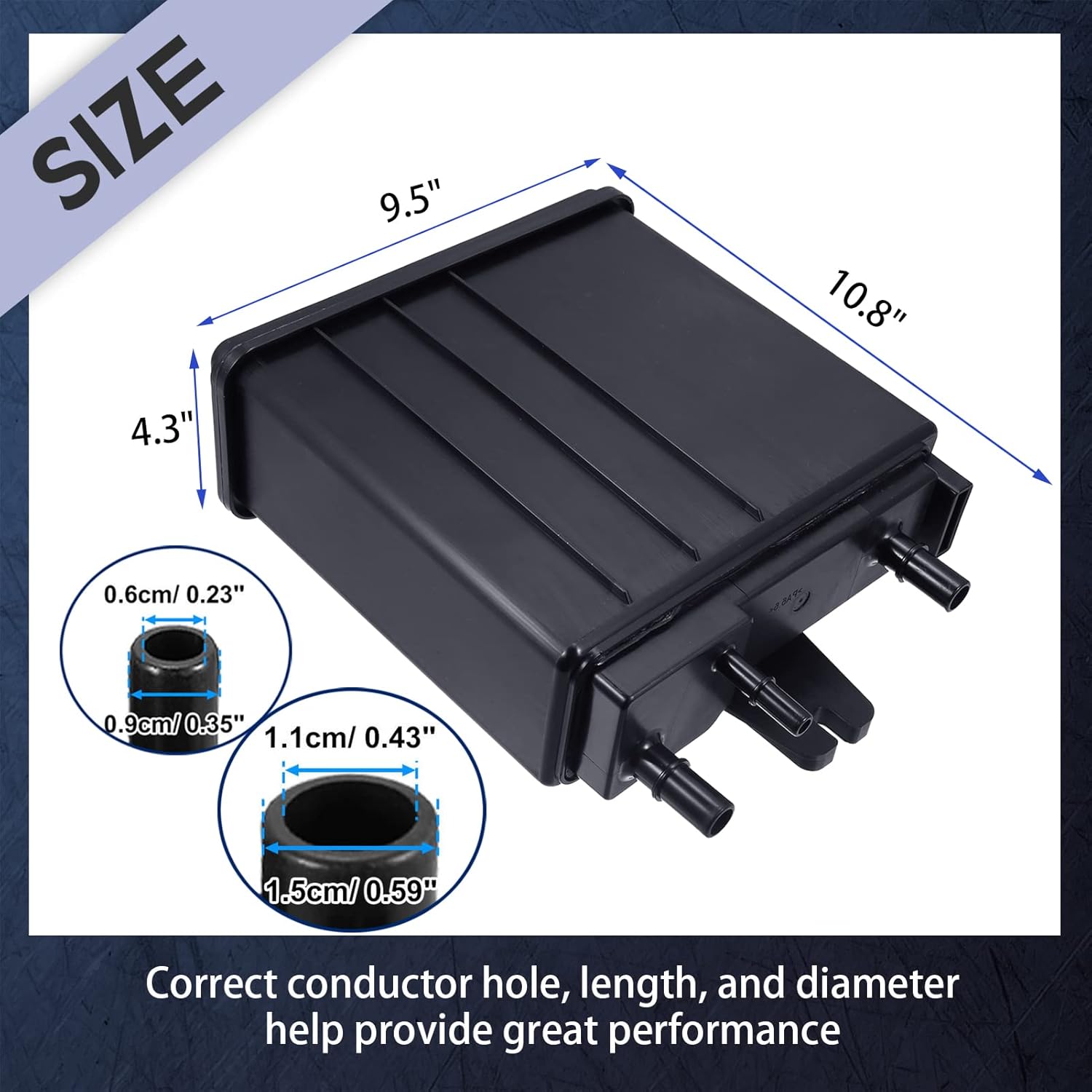 Vapor Canister for Chevy Tahoe 5.3L 04-16, Charcoal Canister for GMC Yukon 15109431, ‎215-464 Evap Canister for Cadillac Escalade 6.2L 6.0L 4.8L Pack of 2