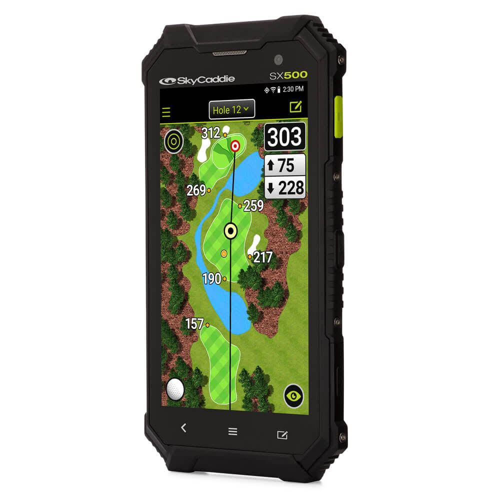 SkyCaddie SX500 Handheld GPS, Black