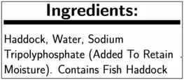 High Liner Skinless Haddock Fillet, 10 Pound -- 1 each.