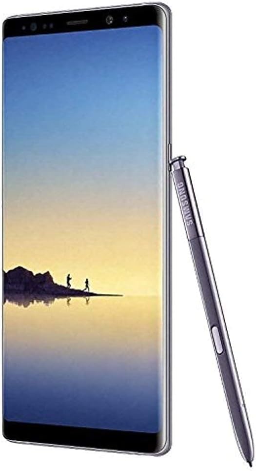 Samsung Galaxy Note 8, 64GB, Orchid Gray- For GSM (Renewed)