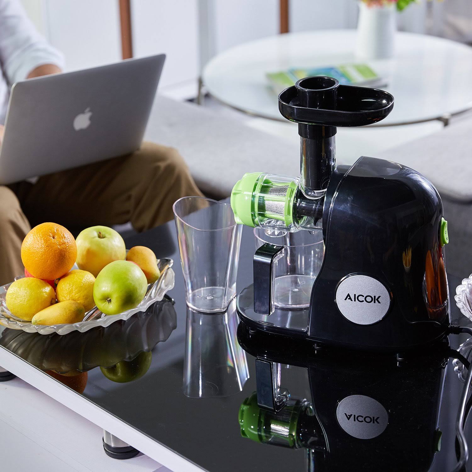 Aicok Slow Masticating Juicer Extractor, Cold Press Juicer, Quiet