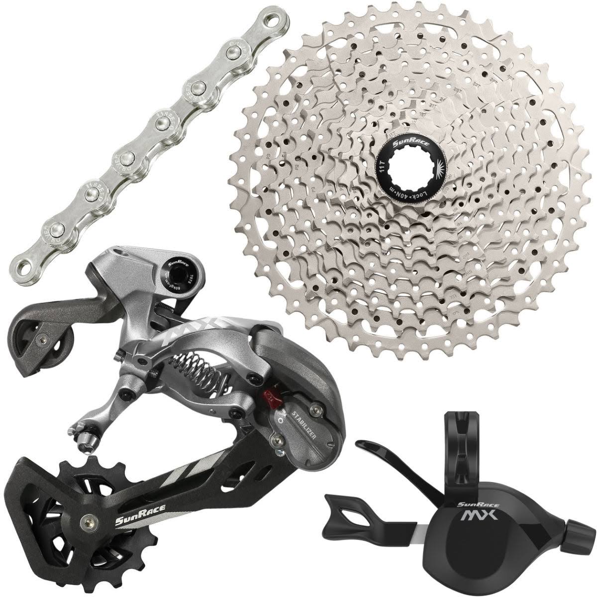 Sunrace 11 Speed Groupset 11 Speed 11-46T Black Groupsets
