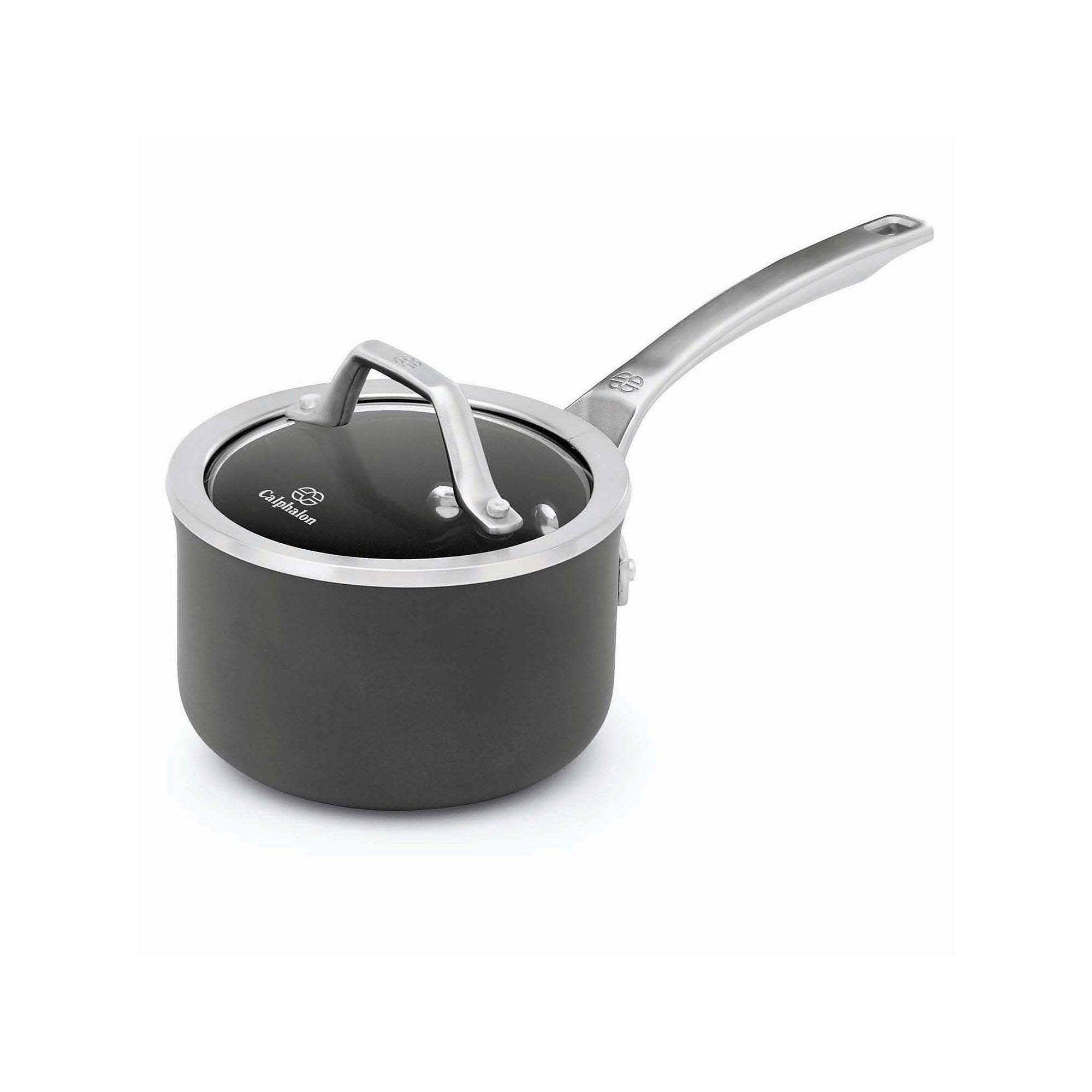 Calphalon Signature Nonstick 1-Qt. Sauce Pan with Cover