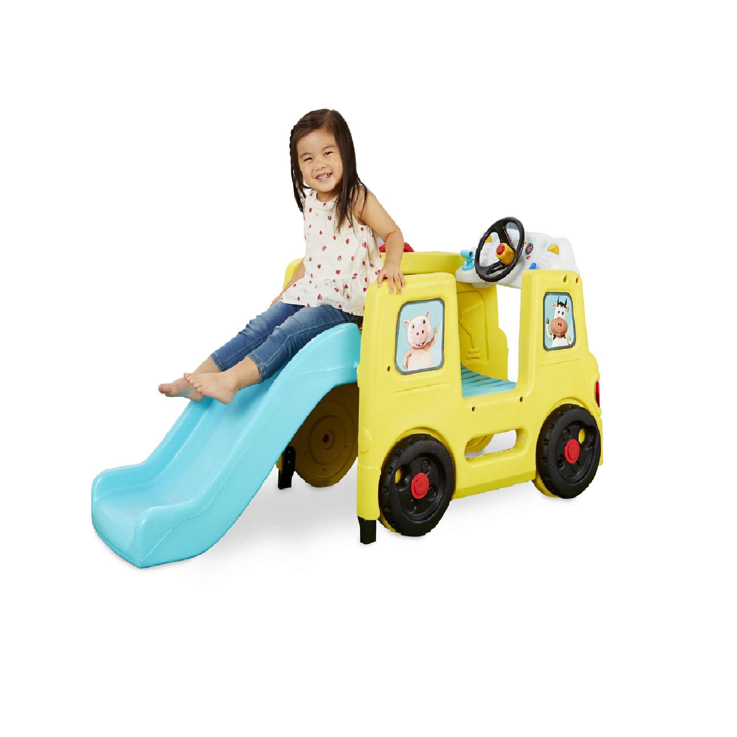 Little Tikes Baby Bum Wheels on The Bus Climber and Slide with Interactive Musical Dashboard