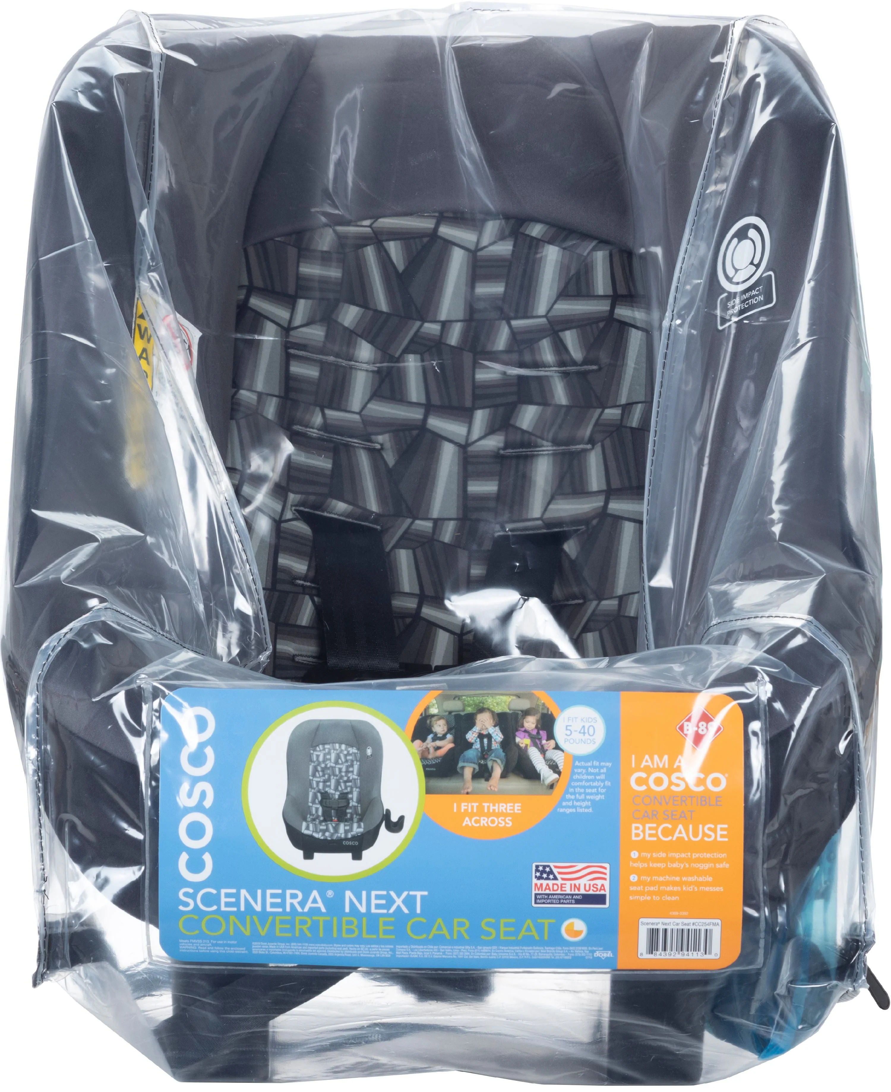 Cosco Kids Scenera NEXT Convertible Car Seat, Otto