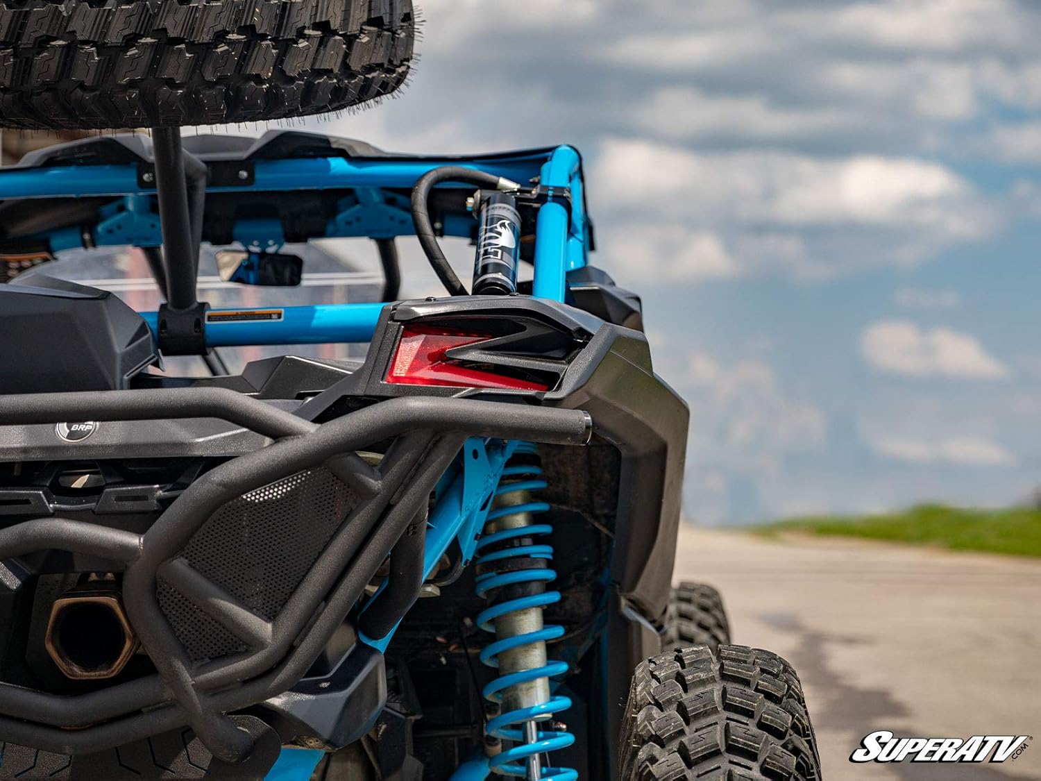 SuperATV Turn Signal Kit for Can-Am Maverick X3 (2017+) - Steering Column and Attached Horn