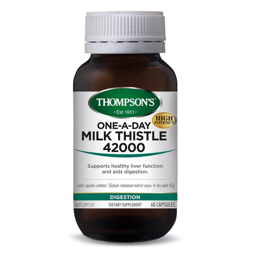 One-A-Day Milk Thistle 42000 60 Caps by Thompson's