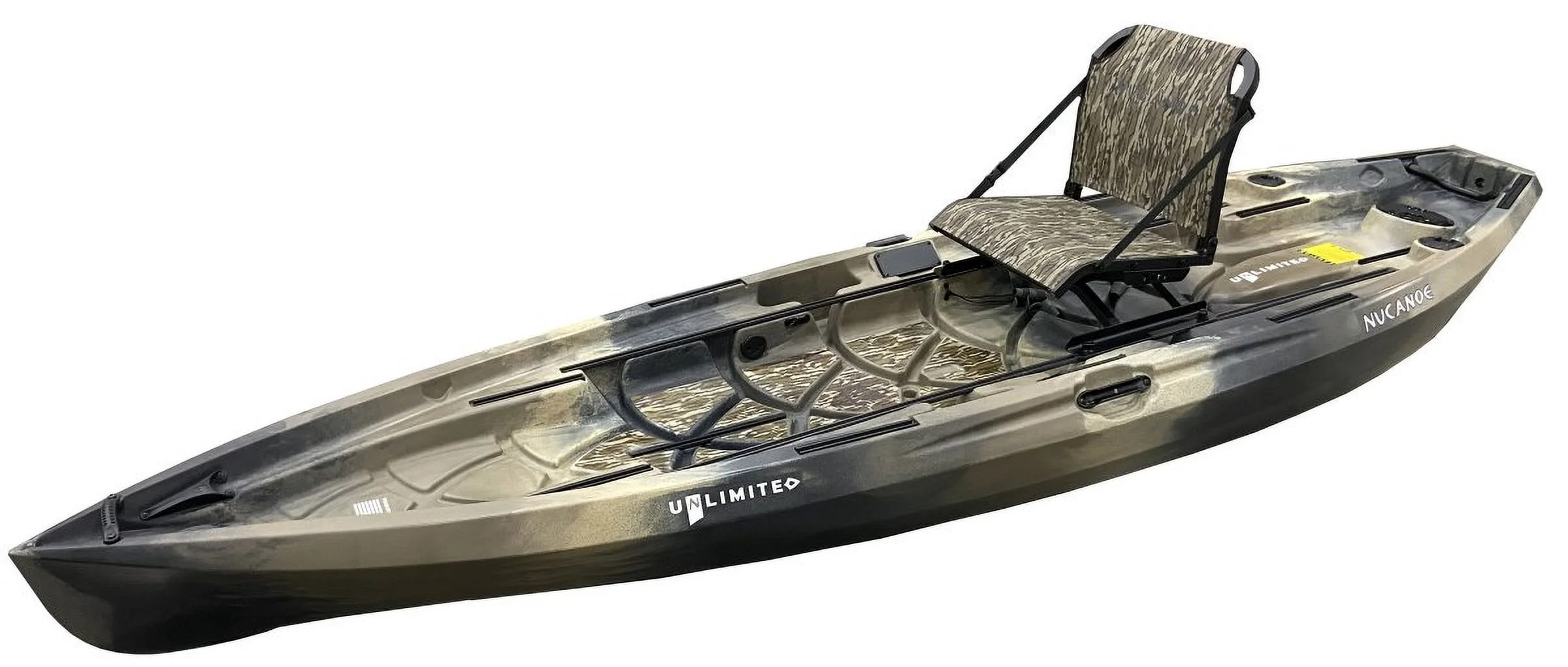 2023 Nucanoe Unlimited Fishing Kayak with Fusion 360 Seat