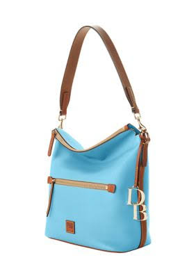 Dooney u0026 Bourke Pebble Grain Large Sac Shoulder Bag, Blue