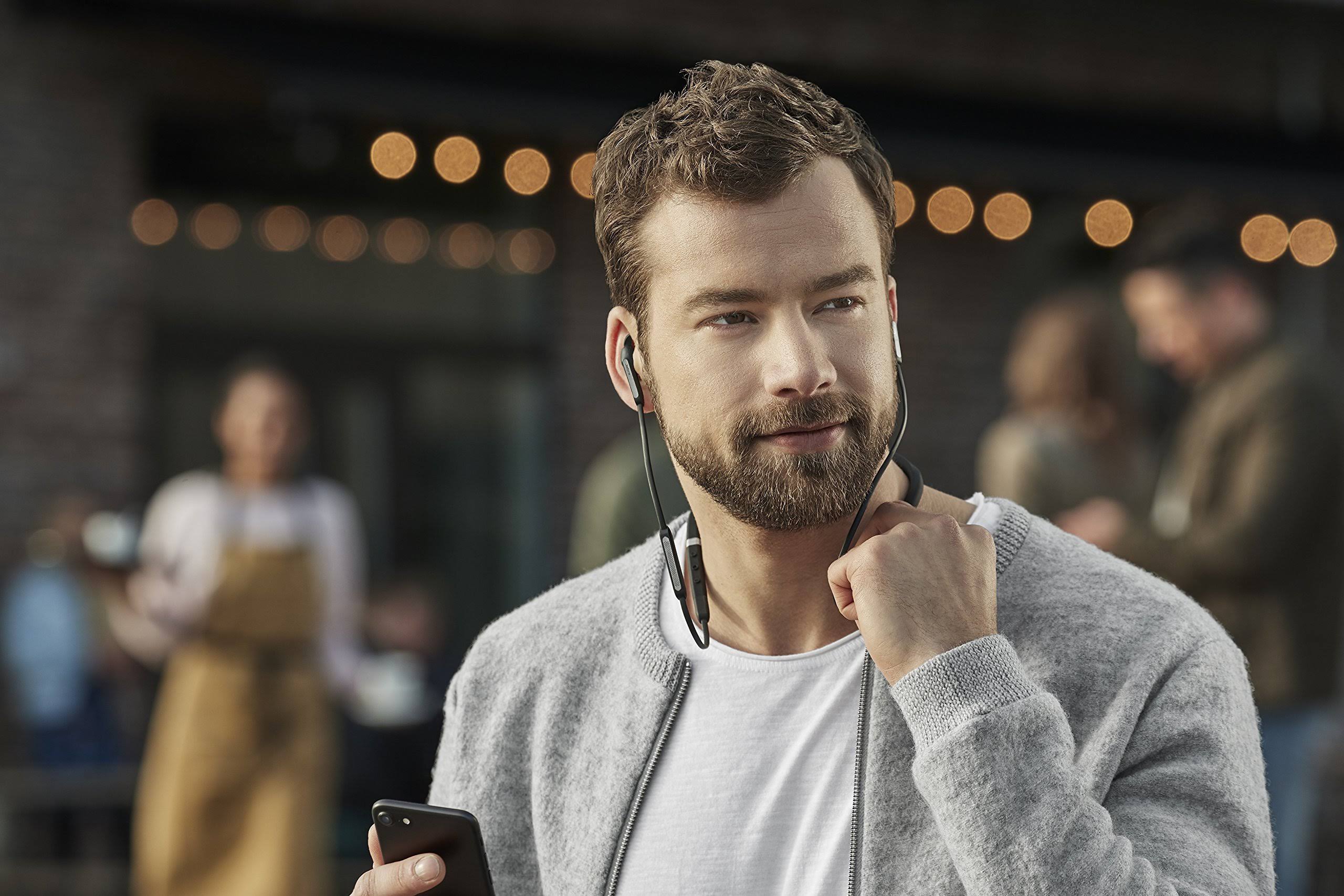 Jabra Elite 65e Bluetooth Wireless In-Ear Earphones with Mic - Noise-Canceling - Titanium Black