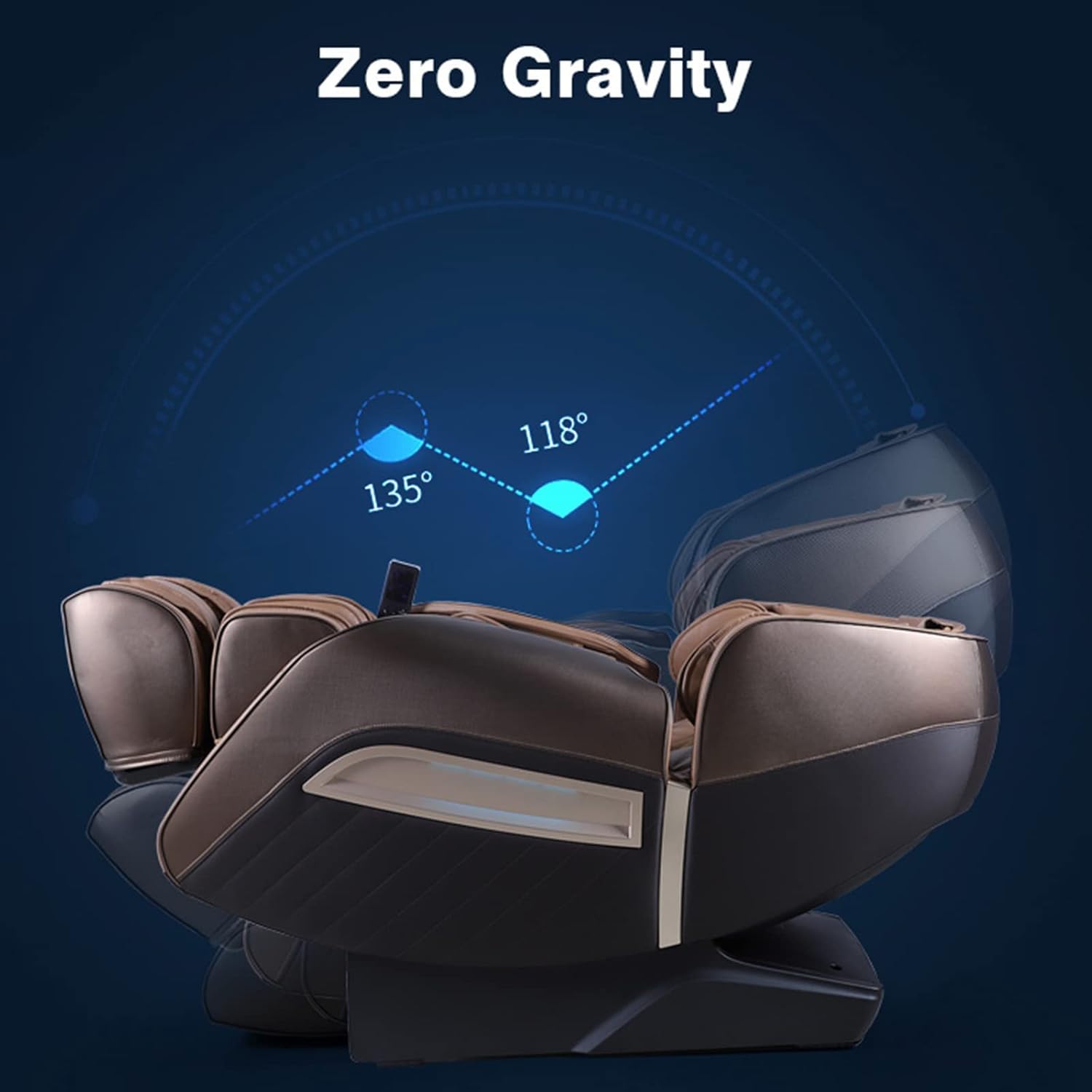 Luxury Leisure Massage Chair Full Body 4D Massage Chair SL Track Zero Gravity Shiatsu Massage Chair with Robot Hand Electric AI Smart Recliner for Home Office