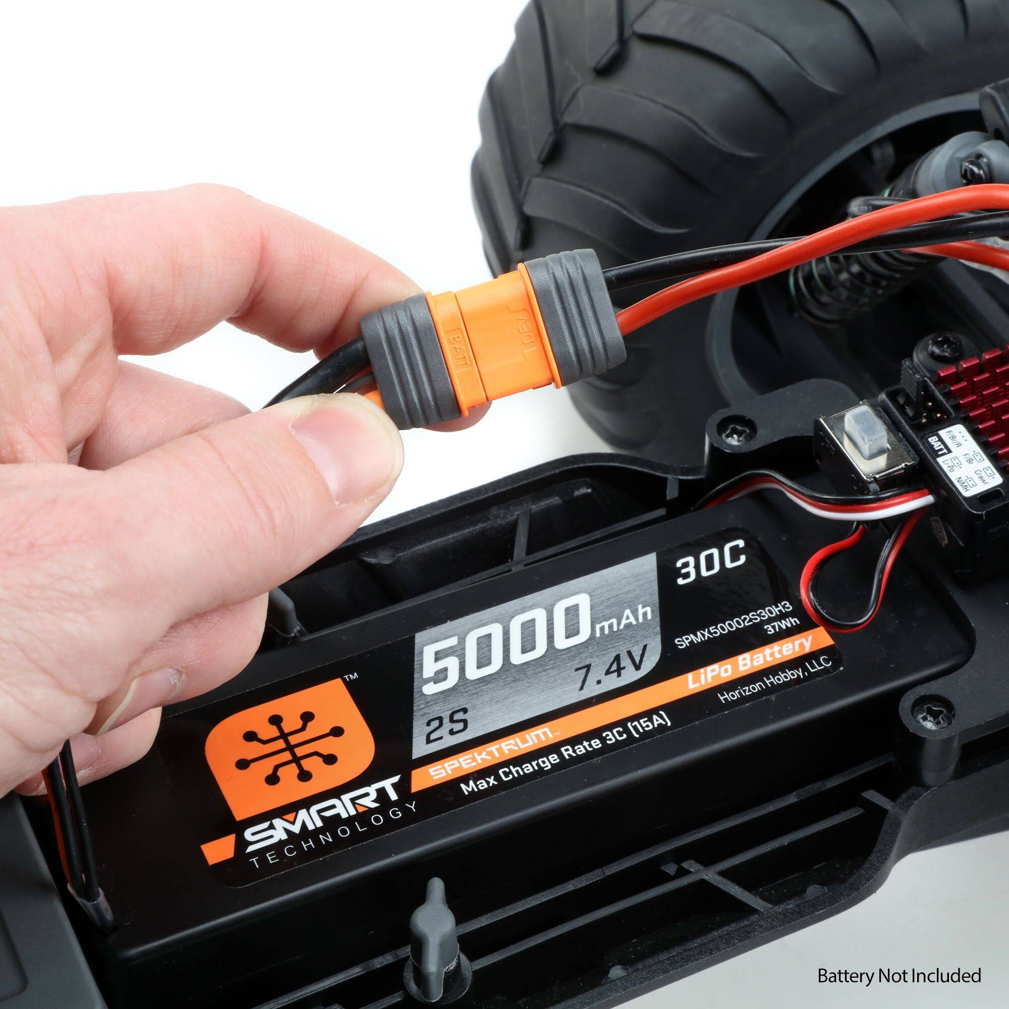 ECX - Brutus 1/10 2WD Monster Truck: RTR - 03055