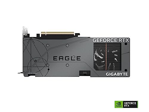GIGABYTE GeForce RTX 4060 Eagle OC 8G Graphics Card, 3X WINDFORCE Fans, 8GB 128-bit GDDR6, GV-N4060EAGLE OC-8GD Video Card (Renewed)