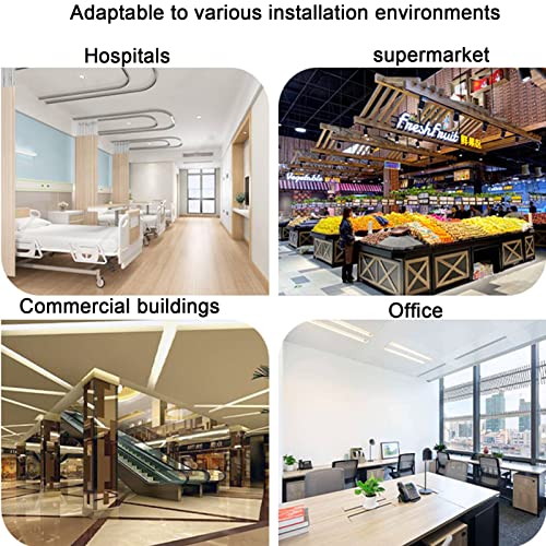 YJEUZCD PVC Strip Curtain, Waterproof Transparent Plastic Strip Door Curtain, Freezers Warehouse Doors Commercial Shop Clear Vinyl Strips, Custom Size