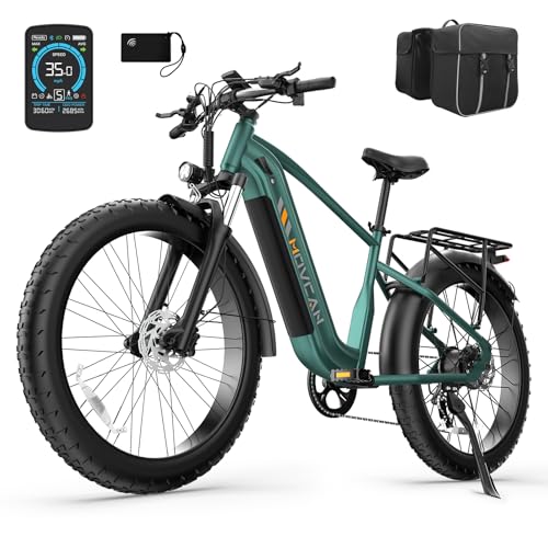 EB60 26" Fat Tire Electric Bike for Adults,2000W Motor Peak 2500W Up to 35MPH&70Miles,48V 20.8AH Hidden Battery,Commuting Electric Mountain Bike, 7 Speed Gear, Hydraulic Brake Ebike