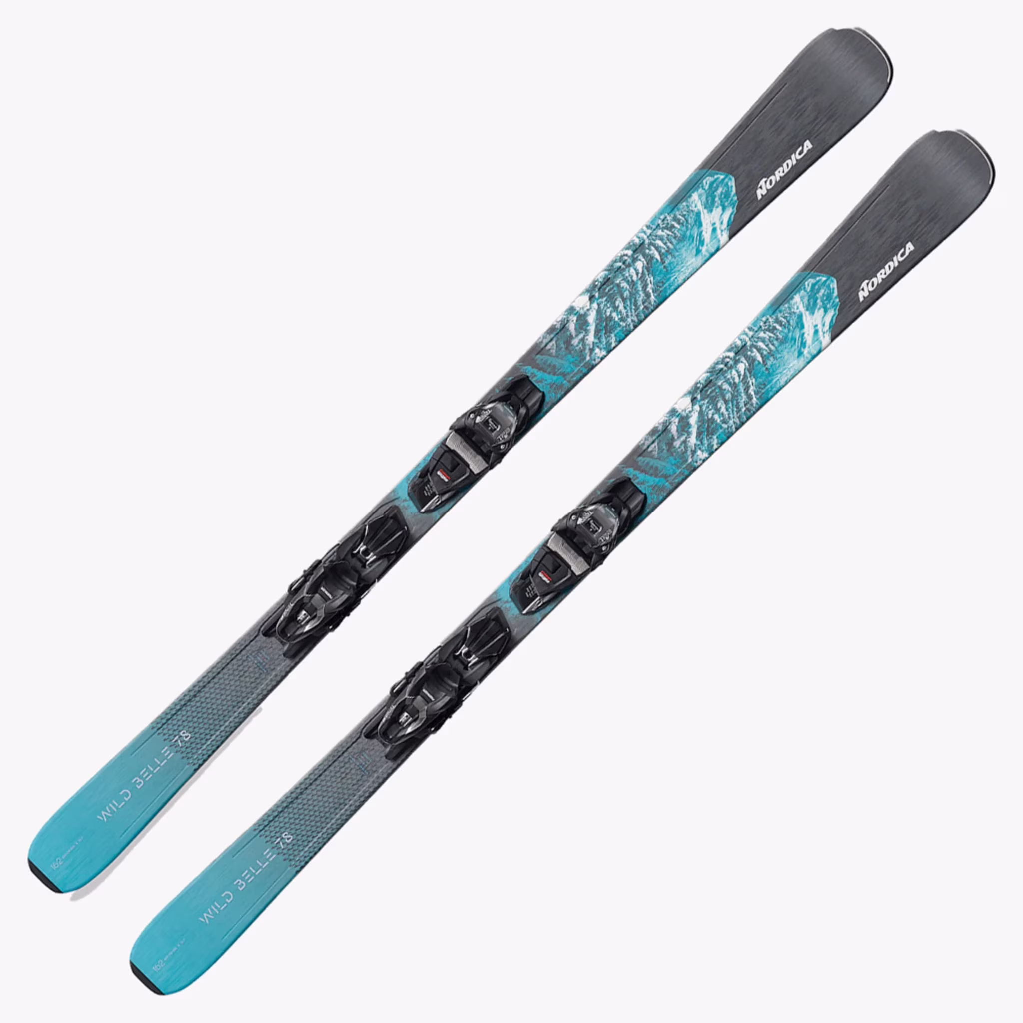 2024 Nordica Wild Belle 78 CA Women's Ski w TP2 Compact 10 Binding