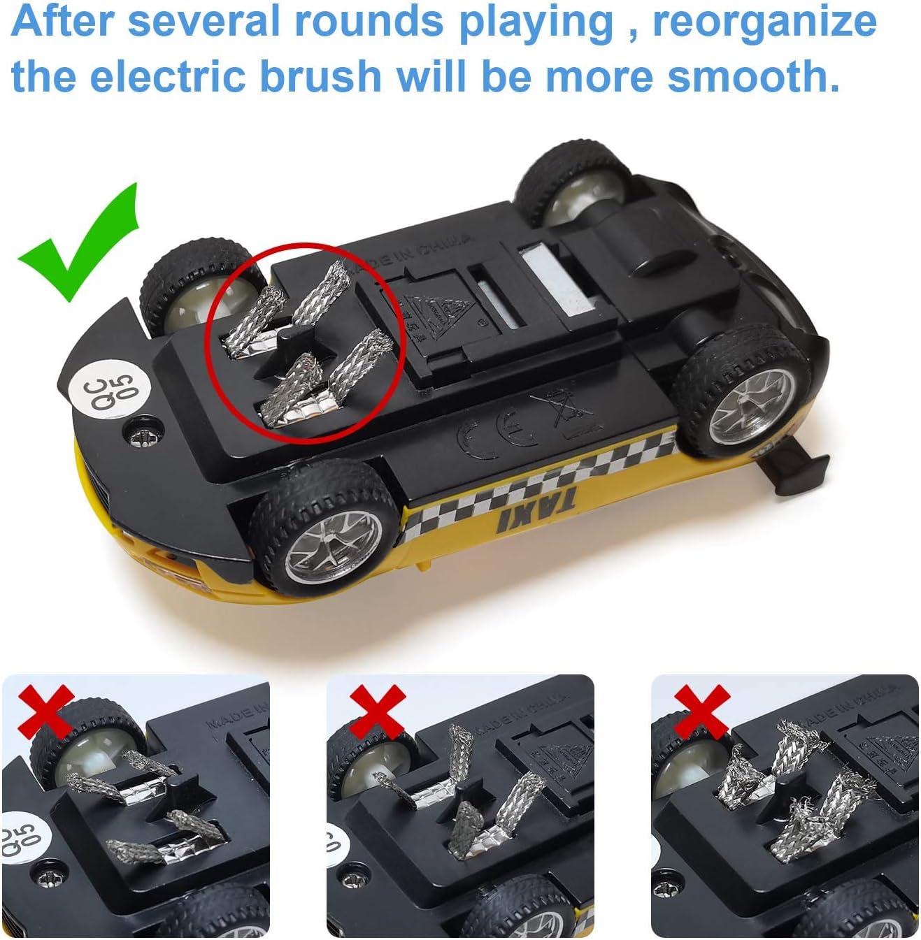 Electric Racing Track Set for Kids High Speed Slot Cars 1:43 Scale Dual Race Track with 2 Controllers for Boys 8-16 Years Old Children Gifts