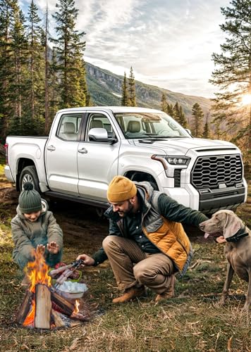 YITAMOTOR 6 inches Running Boards Compatible with 2019-2024 Chevy Silverado/GMC Sierra 1500 Double Cab, 2020-2024 Silverado Sierra 2500HD/3500HD Side Step Nerf Bars Side Bars (Exclude 2019 LD/Limited)